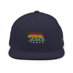 RGG Navy Blue Snapback Cap