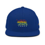 RGG Royal Blue Snapback Cap