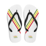 White RGG Flip-Flops