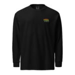 Women's Black RGG Garment-dyed heavyweight long-sleeve shirt