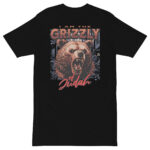 Men’s Black "I Am The Grizzly Of Judah" Premium Heavyweight T-Shirt