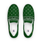 BGR Men’s Hunter Green Bando Slip Ons