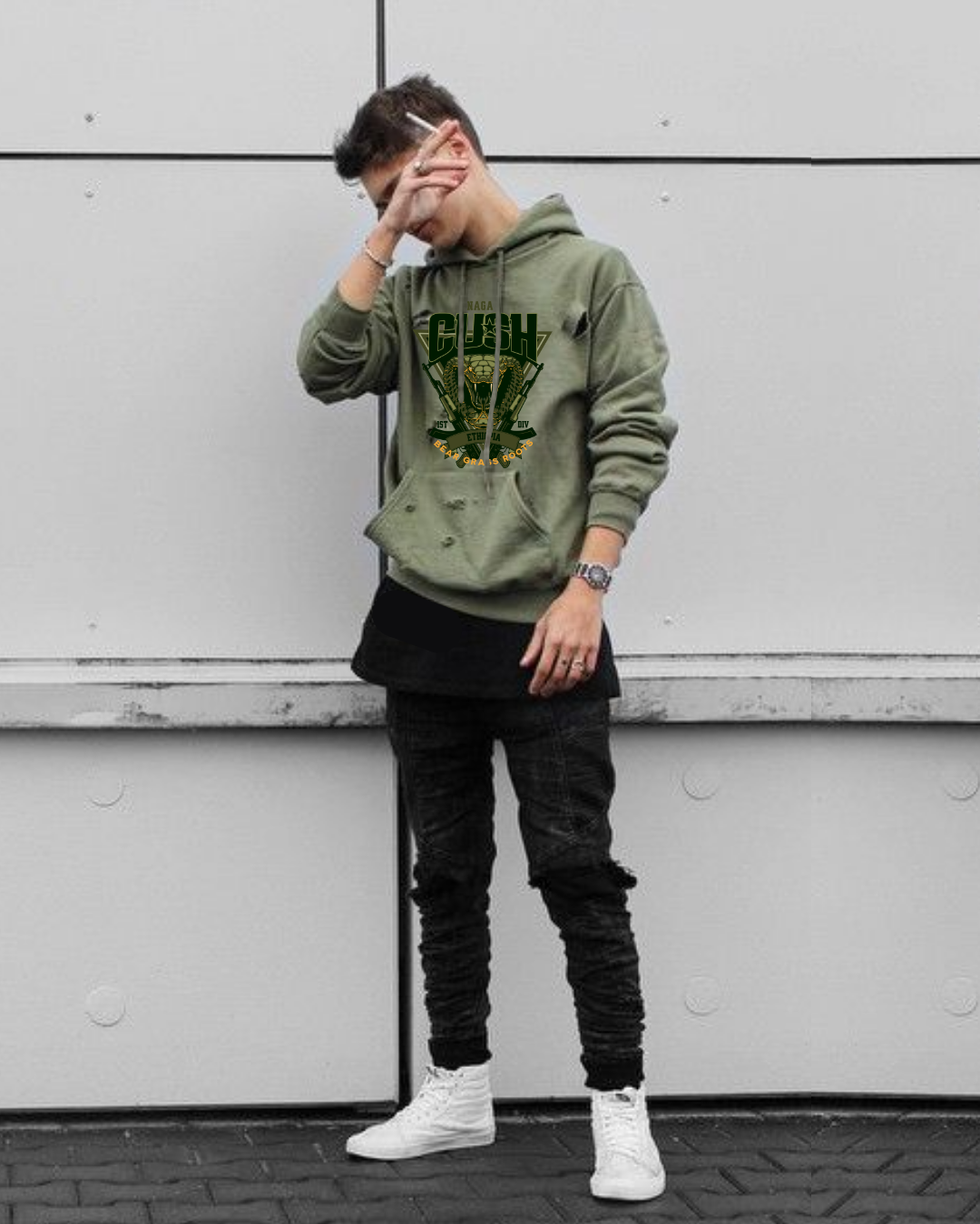 Naga Cush Military Hoodie