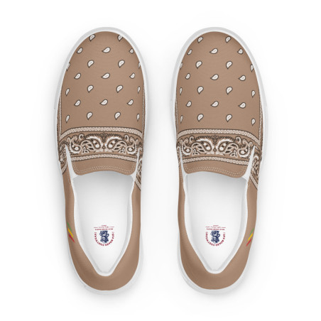 BGR Men’s Khaki Bando Slip Ons