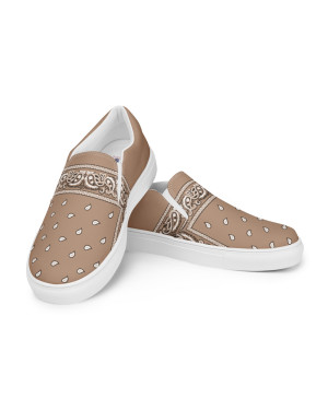 BGR Men’s Khaki Bando Slip Ons