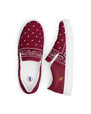 BGR Men’s Red Wine Bando Slip Ons