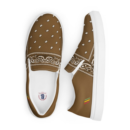 BGR Men’s Brown Bando Slip Ons
