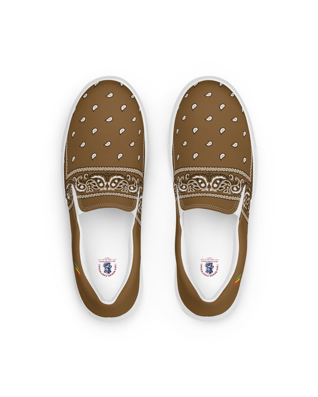 BGR Men’s Brown Bando Slip Ons