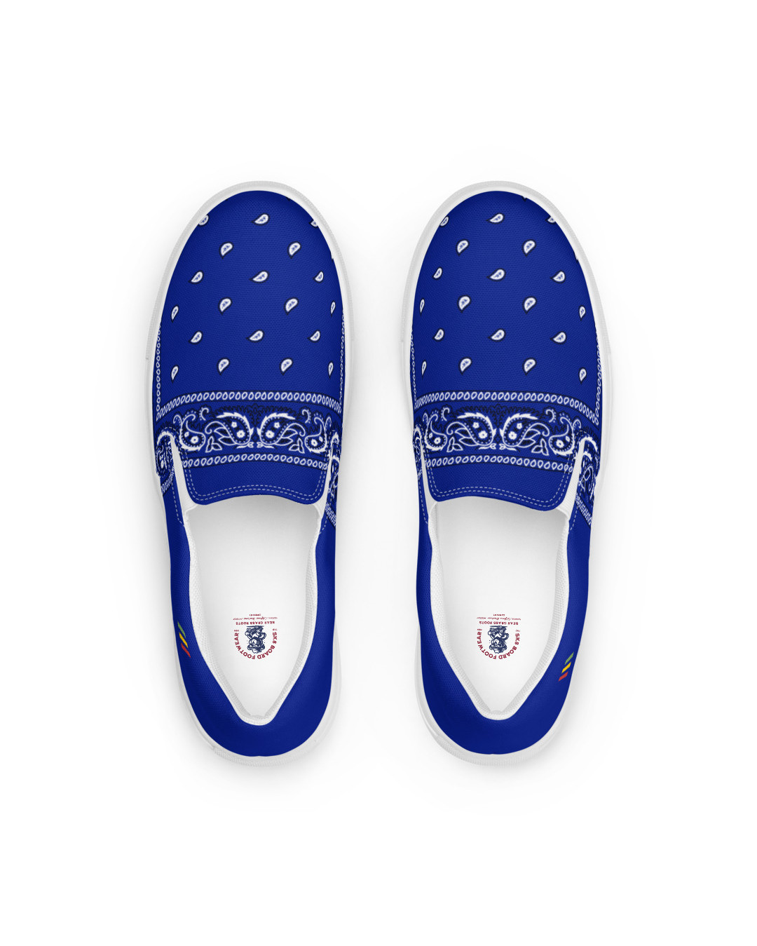 BGR Men’s Dodger Blue Bando Slip Ons
