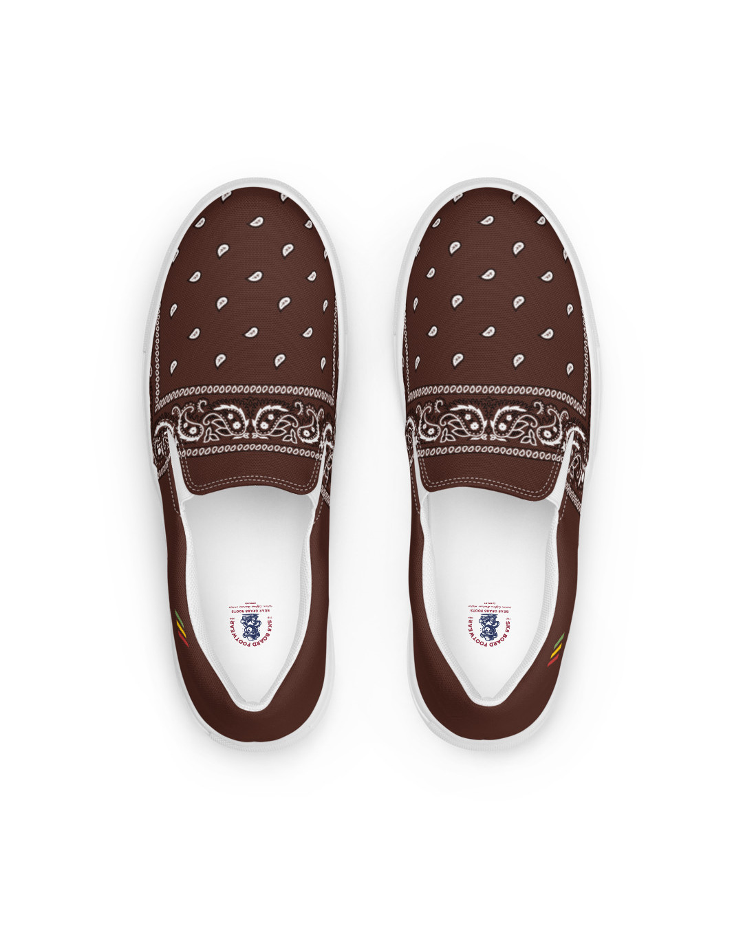 BGR Men’s Chocolate Brown Bando Slip Ons