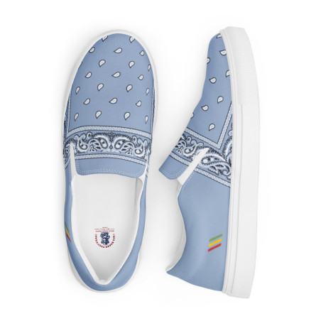 BGR Men’s Sky Blue Bando Slip Ons