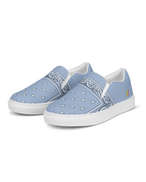 BGR Men’s Sky Blue Bando Slip Ons