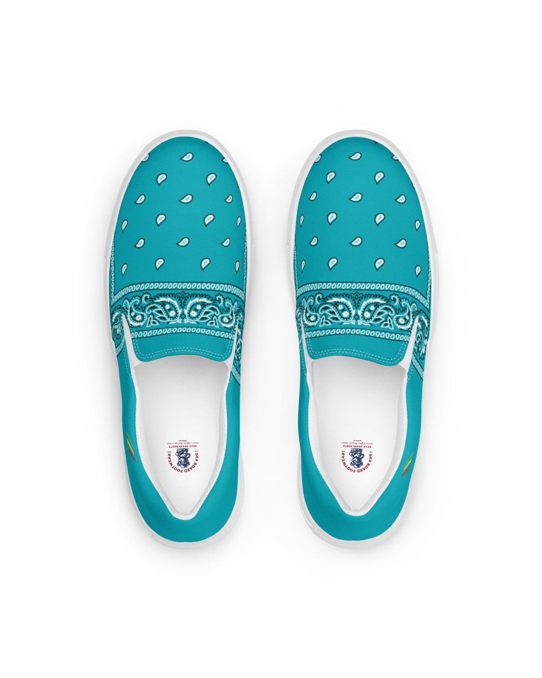 BGR Men’s Turquoise Bando Slip Ons