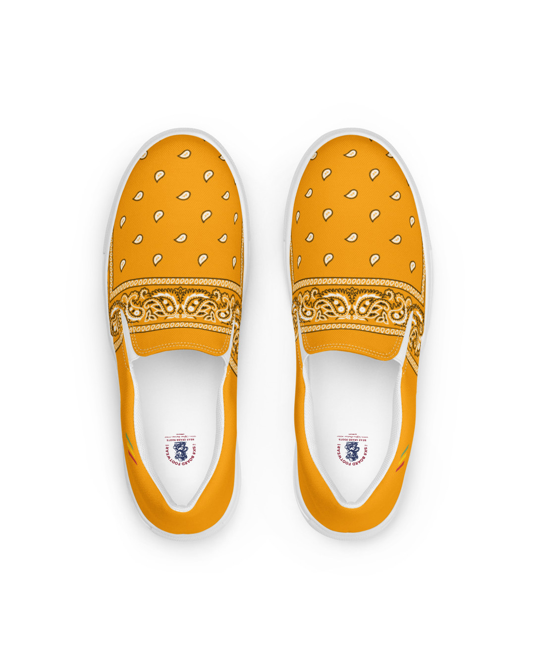 BGR Men’s Gold Bando Slip Ons