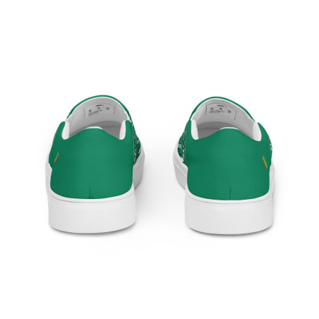 BGR Men’s Teal Green Bando Slip Ons