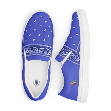 BGR Men’s Mirage Blue Bando Slip Ons