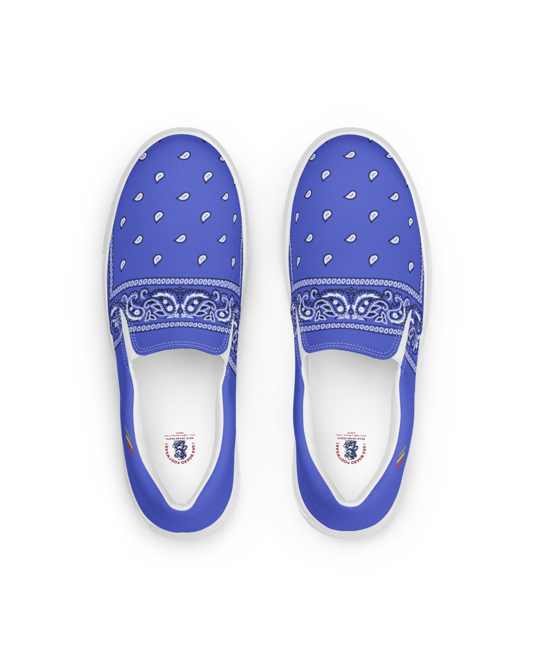 BGR Men’s Mirage Blue Bando Slip Ons