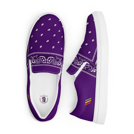 BGR Men’s Purple Rain Bando Slip Ons
