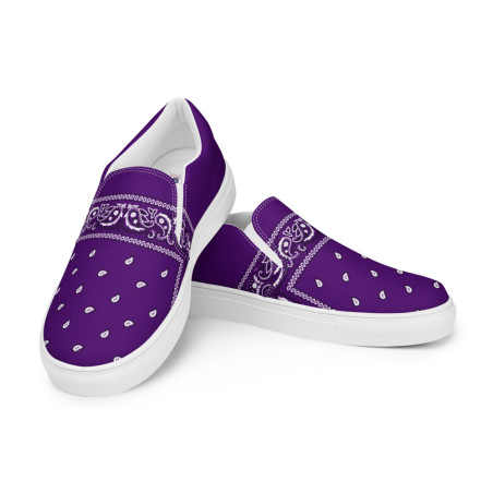 BGR Men’s Purple Rain Bando Slip Ons