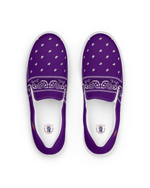 BGR Men’s Purple Rain Bando Slip Ons