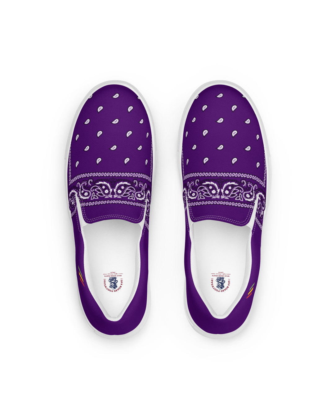 BGR Men’s Purple Rain Bando Slip Ons
