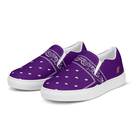 BGR Men’s Purple Rain Bando Slip Ons