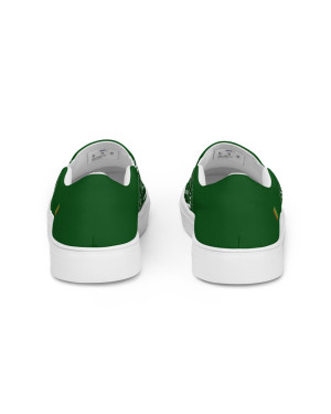 BGR Men’s Hunter Green Bando Slip Ons