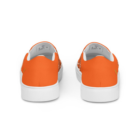 BGR Men’s Orange Bando Slip Ons