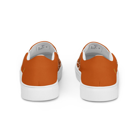 BGR Womens Burnt Orange Bando Slip Ons