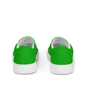 BGR Womens Kelly Green Bando Slip Ons