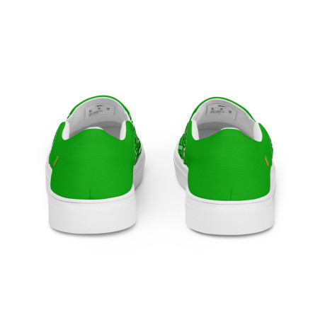 BGR Womens Kelly Green Bando Slip Ons