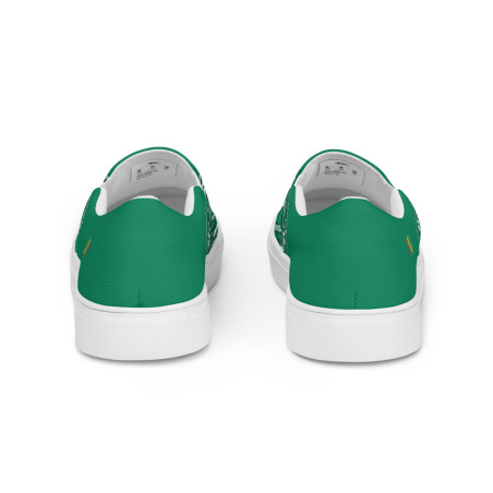 BGR Womens Teal Bando Slip Ons