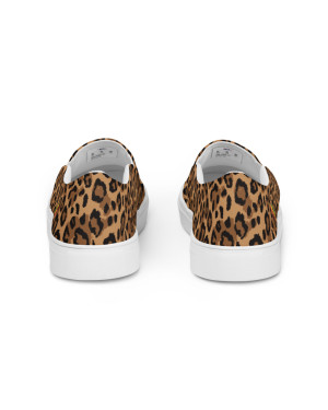 BGR Womens Leopard Print Slip Ons