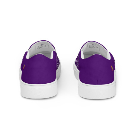 BGR Womens Purple Rain Bando Slip Ons
