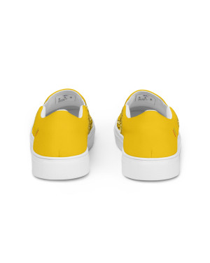 BGR Womens Yellow Bando Slip Ons