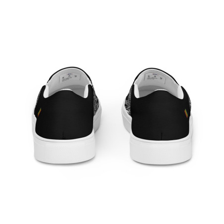 BGR Womens Black Bando Slip Ons