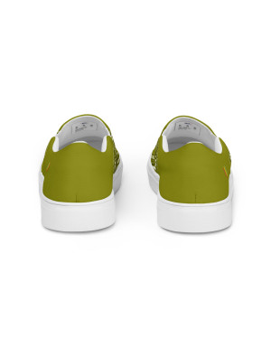BGR Womens Olive Green Bando Slip Ons