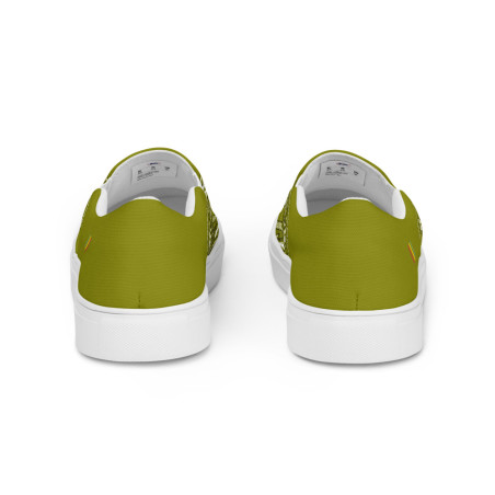 BGR Womens Olive Green Bando Slip Ons