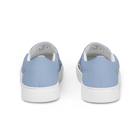 BGR Womens Sky Blue Bando Slip Ons