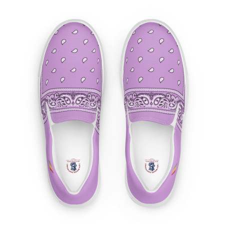 BGR Womens Lilac Bando Slip Ons