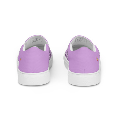 BGR Womens Lilac Bando Slip Ons