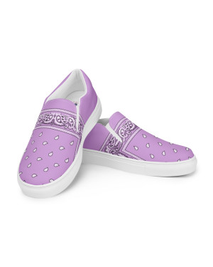 BGR Womens Lilac Bando Slip Ons