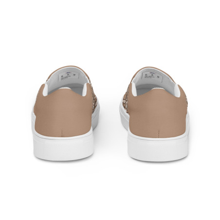BGR Womens Khaki Bando Slip Ons