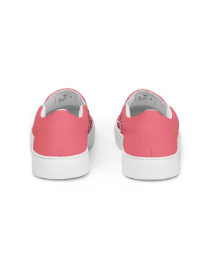 BGR Womens Pink Bando Slip Ons