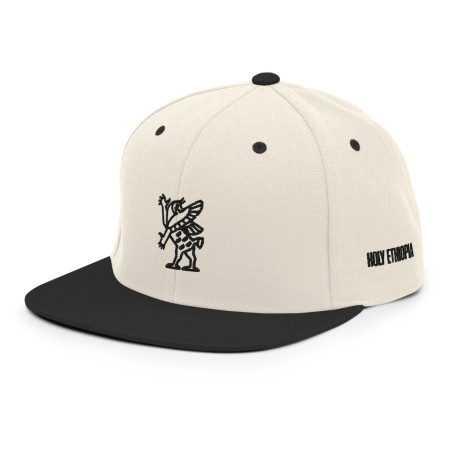 BGR 2-Tone Cream/Black Tiamaat Snapback Hat