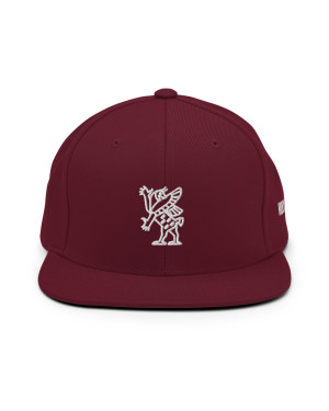 BGR Red Wine Tiamaat Snapback Hat
