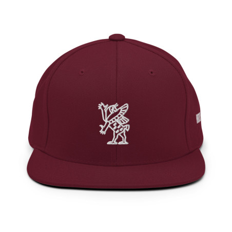 BGR Red Wine Tiamaat Snapback Hat
