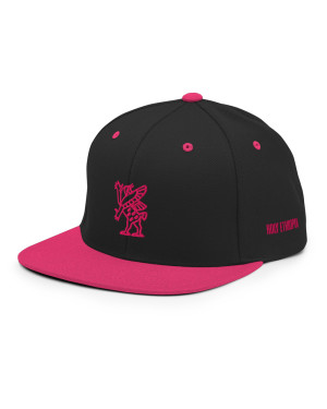 BGR 2-Tone Pink/Black Tiamaat Snapback Hat