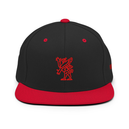 BGR 2-Tone Red/Black Tiamaat Snapback Hat