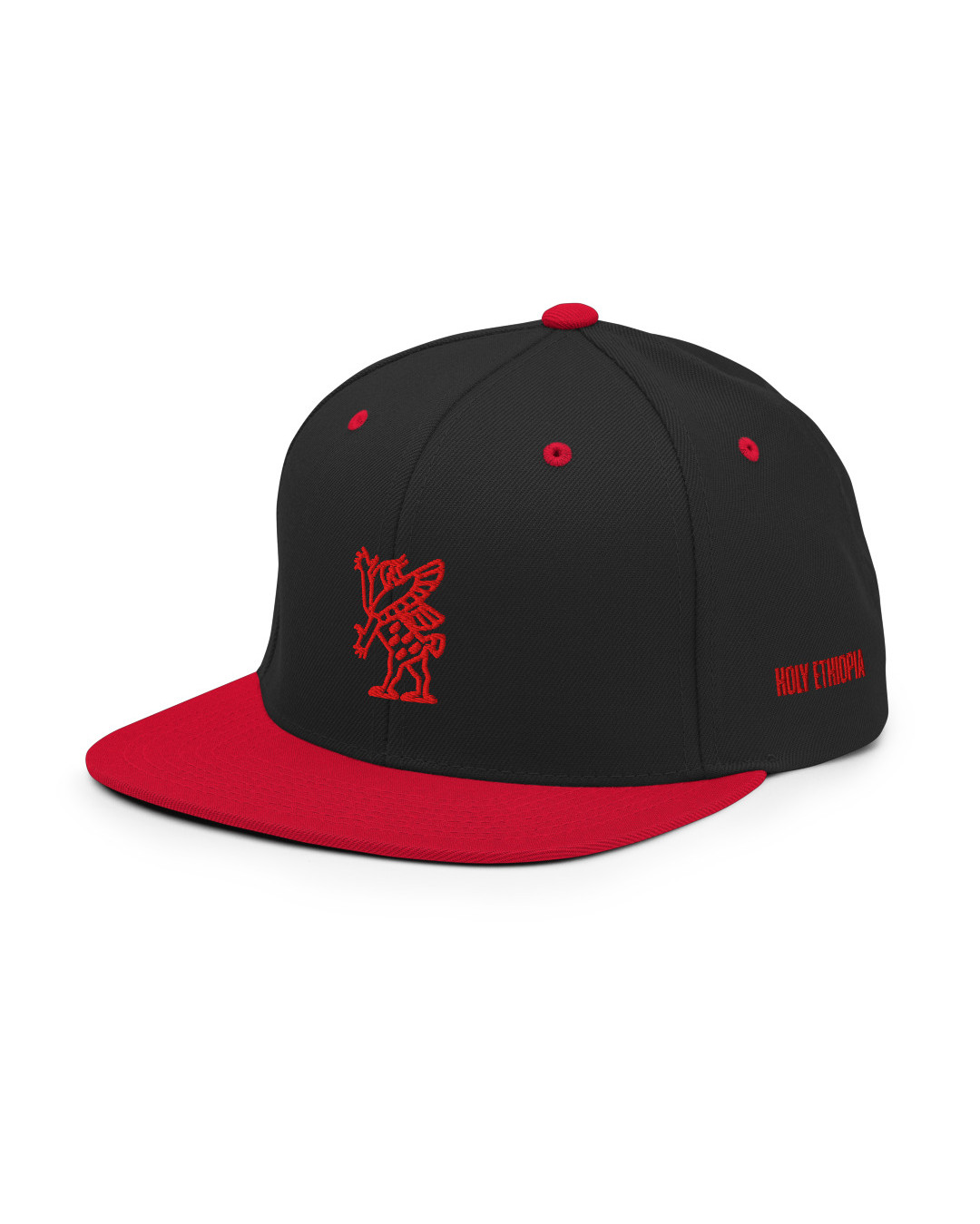 BGR 2-Tone Red/Black Tiamaat Snapback Hat